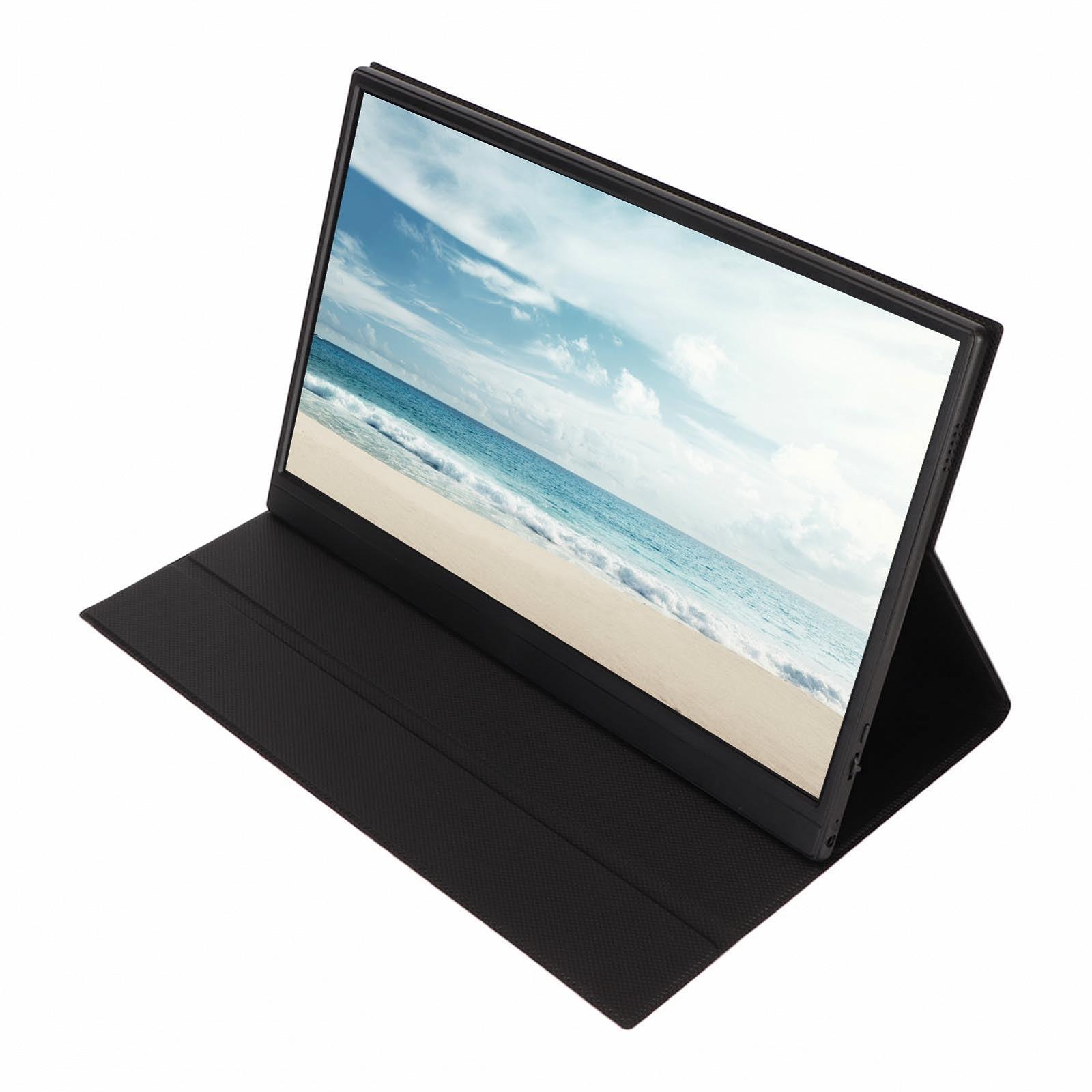Портативный Jectse 15.6 дюймов 1080P IPS USB C HDMI Компьютерный внешний дисплей Plug and Play HDR для игр для ноутбуков для PS5, для Switch, два динамика, 178° угол обзора, фото №5