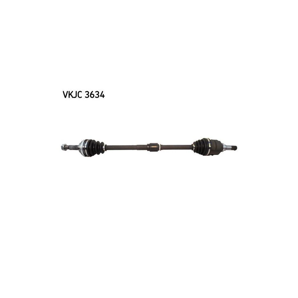 Приводной вал SKF VKJC 3634 для TOYOTA передний мост справа, фото №1