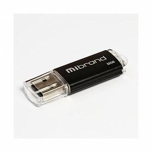 USB флеш-накопичувач Mibrand 32GB Cougar Black 2.0 MI2.0/CU32P1B - Фото 1