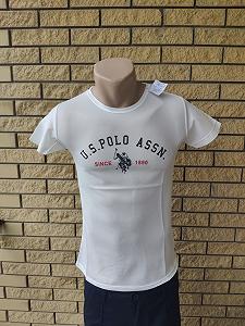 Футболка унисекс коттоновая брендовая POLO Турция M молочный - Фото 1