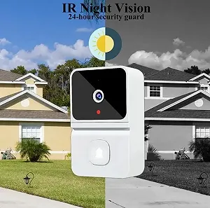 Беспроводной дверной видеозвонок WiFi Smart Doorbell M6 synthetic.ua - Фото 1