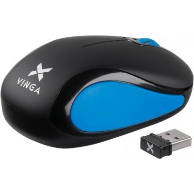 Комп'ютерна мишка Vinga MSW-907 black - blue, фото №2 Комп'ютерна мишка Vinga MSW-907 black - blue, фото №2