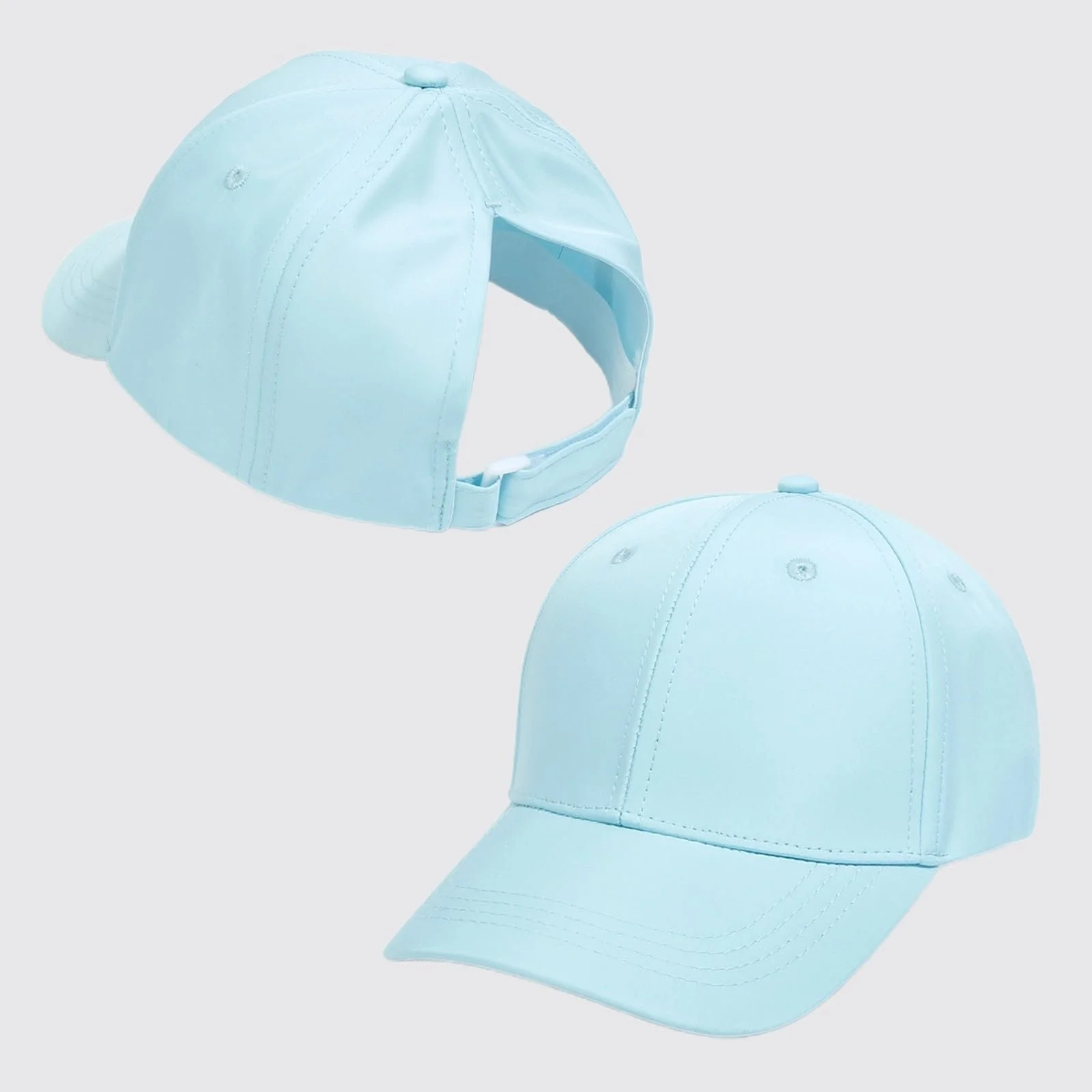 Бейсболка Glitter детская летняя сетчатая тракер с отверстием для хвостика регулируемая, фото №3