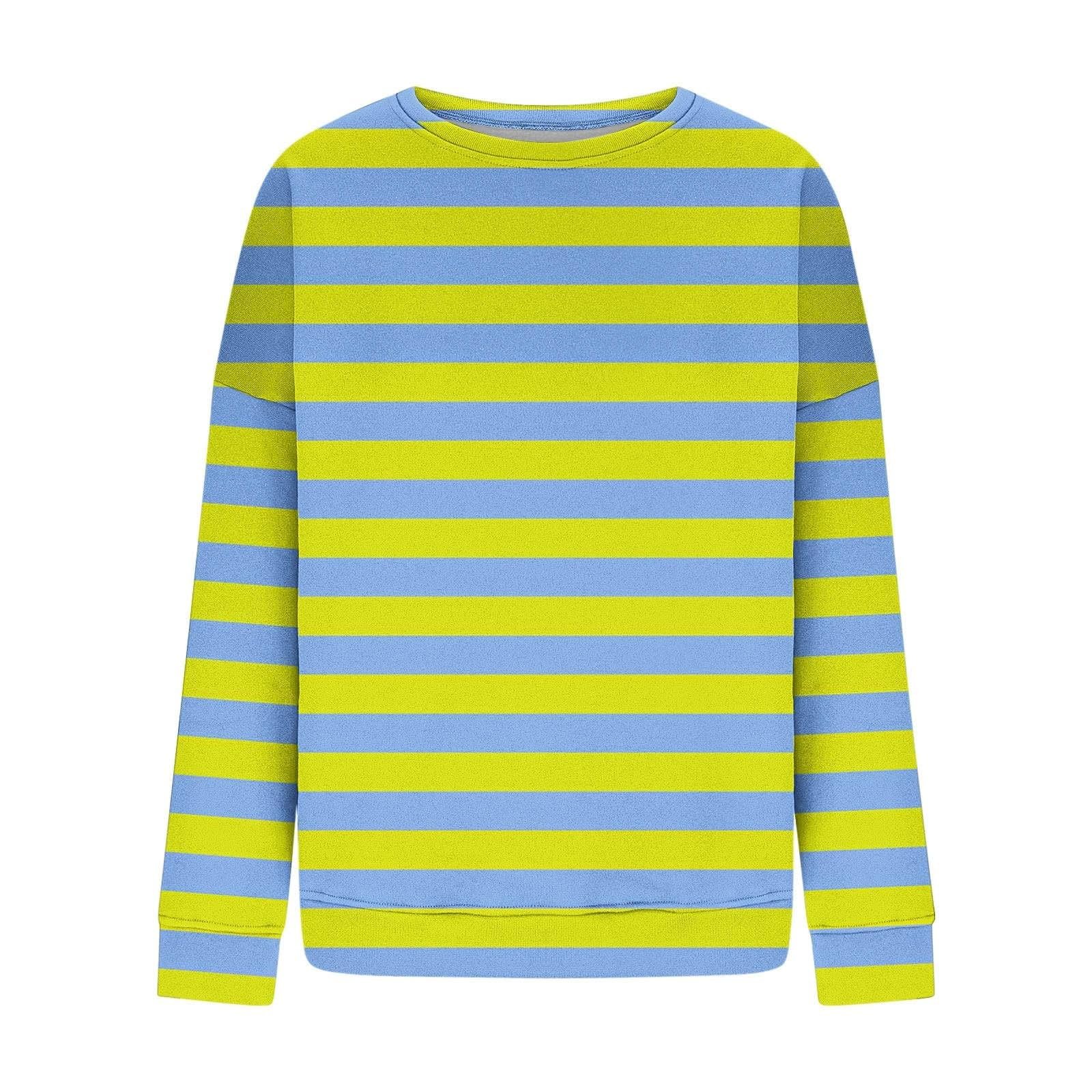 Женская толстовка Generisch Oversized Классический V-образный вырез, мягкая, элегантная, в полоску, на Хэллоуин, легкая куртка, фото №2