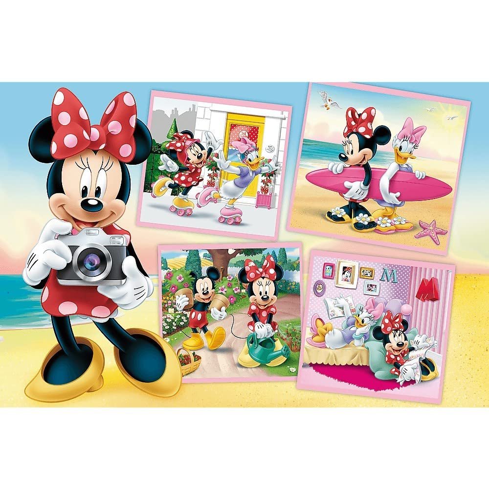 Пазл Trefl Disney Adorable Minnie 60 деталей 17360 Разноцветный, фото №3