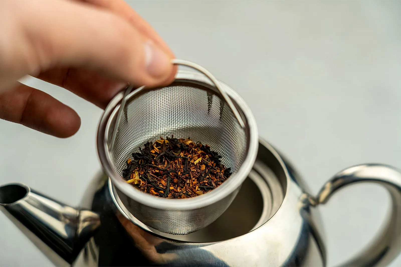 Чайник-заварник Grungwerg Rondo 0.5 л Нержавіюча сталь, фото №3 Чайник-заварник Grungwerg Rondo 0.5 л Нержавіюча сталь, фото №3