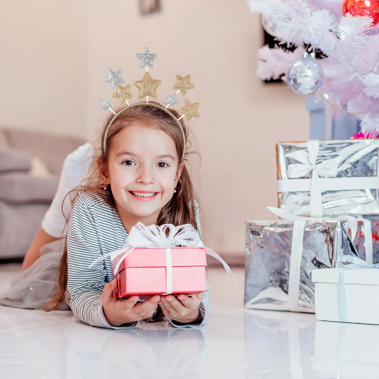 Обруч Зірка Lurrose Різдвяний, фото №7