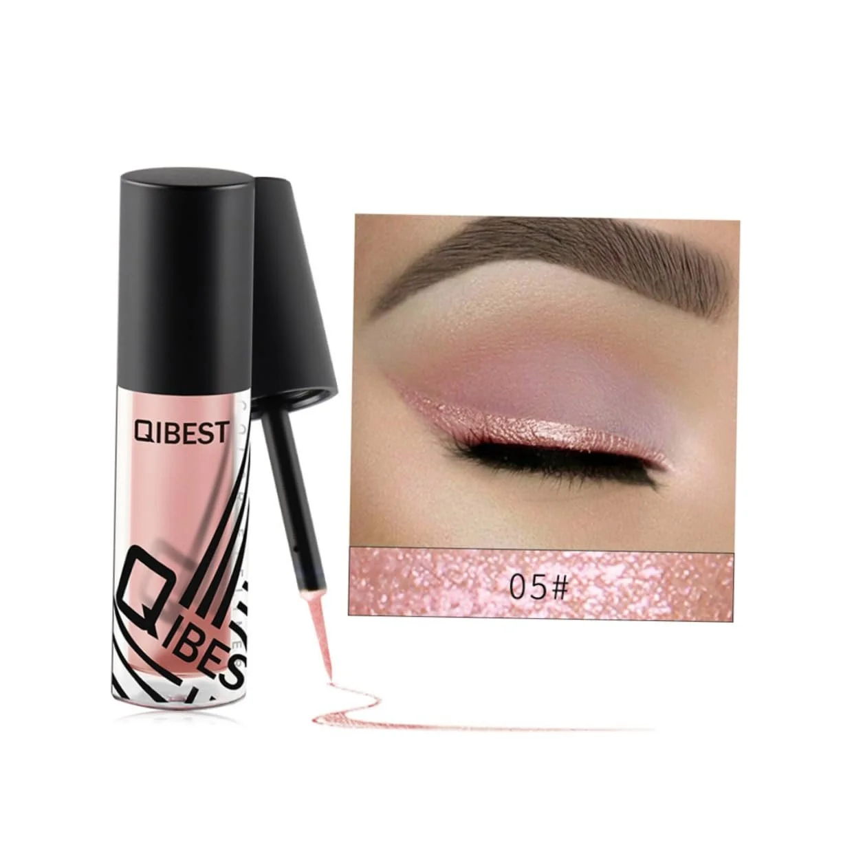 Рідка Підводка для Очей DOITOOL Блискуча, фото №6