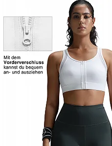 Спортивний бюстгальтер Yvette Strong Hold з передньою застібкою synthetic.ua - Фото 1