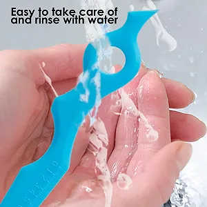 Інструмент для підводки очей Силіконовий Багатофункціональний Інструмент для макіяжу очей для жінок та дівчат synthetic.ua - Фото 1