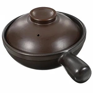 Фарфоровый горшок Традиционный с крышкой Термостойкий Легкий - Фото 1