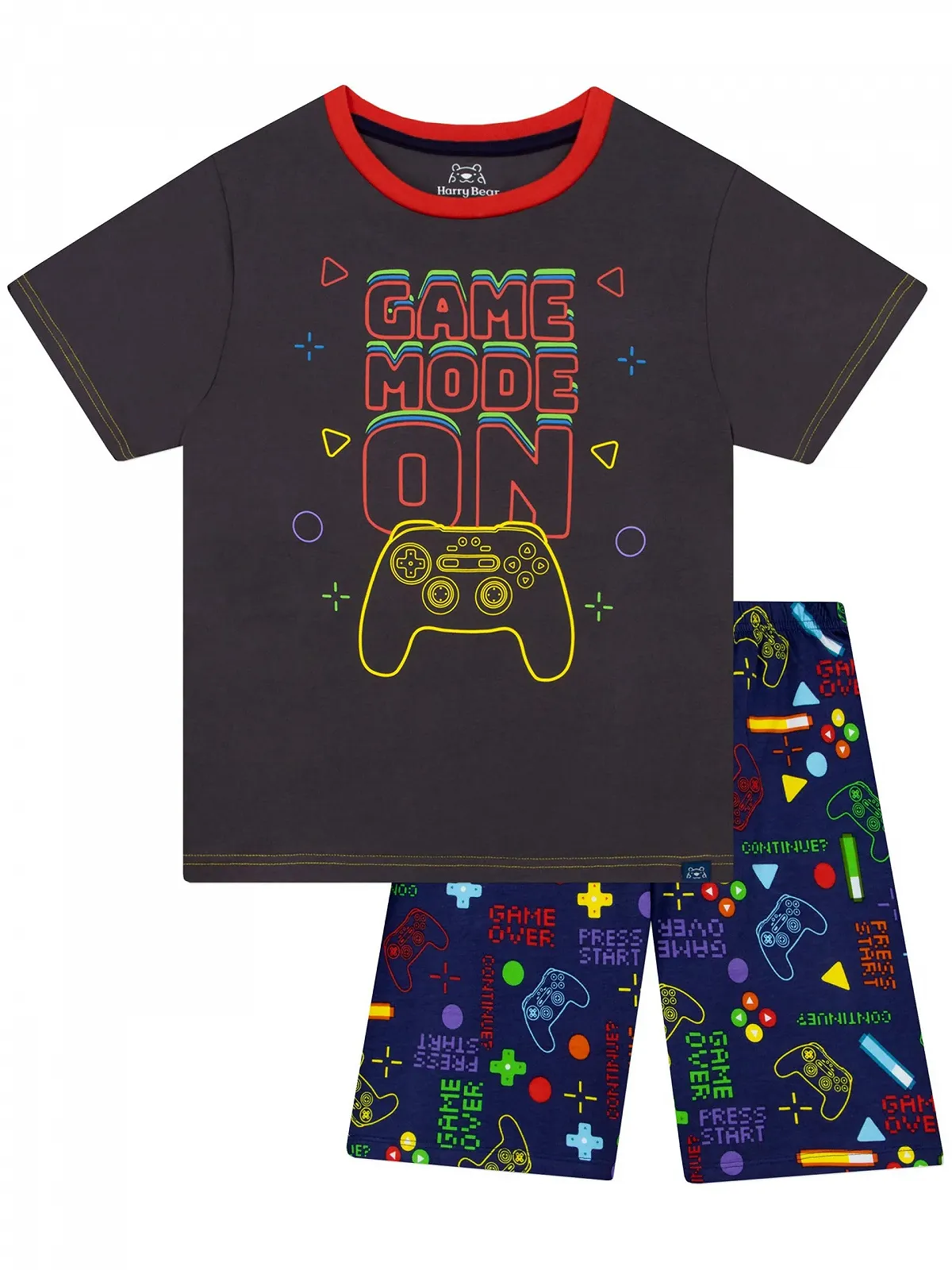 Піжама Harry Bear Gaming коротка, фото №1