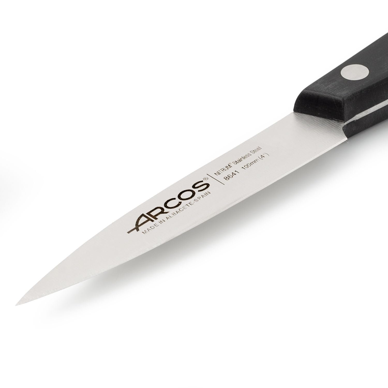 Набір кухонних ножів Arcos Professional, 3 шт, чорна ручка, фото №5