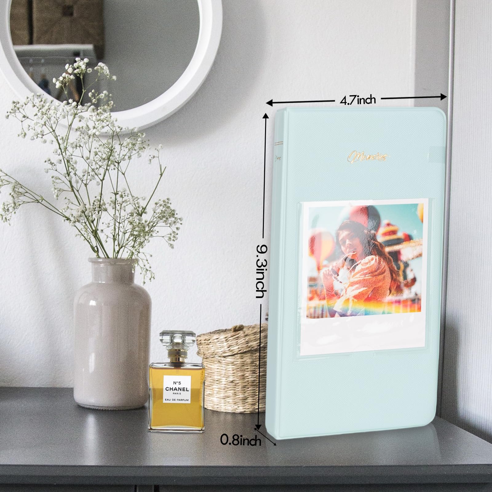 Фотоальбом Rieibi Fujifilm Instax Wide 210 / Wide 300 / Wide 400 3,4 x 4,3 дюйма 64 Pockets, фото №2