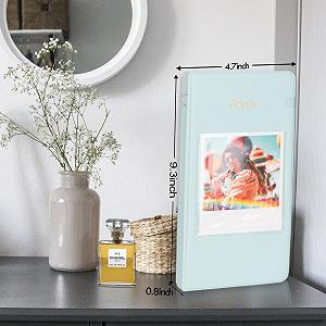 Фотоальбом Rieibi Fujifilm Instax Wide 210 / Wide 300 / Wide 400 3,4 x 4,3 дюйма 64 Pockets synthetic.ua - Фото 1