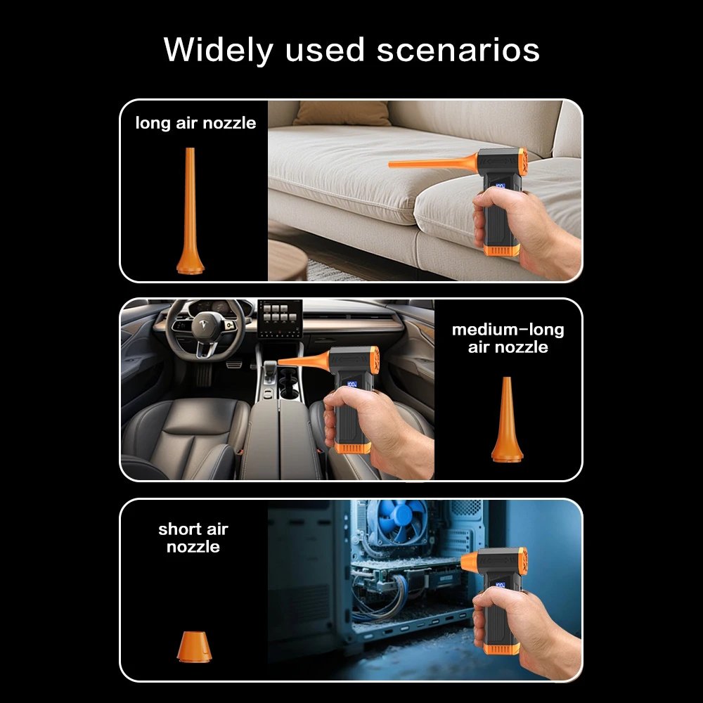 Портативний турбовентилятор Violent M4 Turbo Jet Fan 110000 RPM Black, фото №11 Портативний турбовентилятор Violent M4 Turbo Jet Fan 110000 RPM Black, фото №11