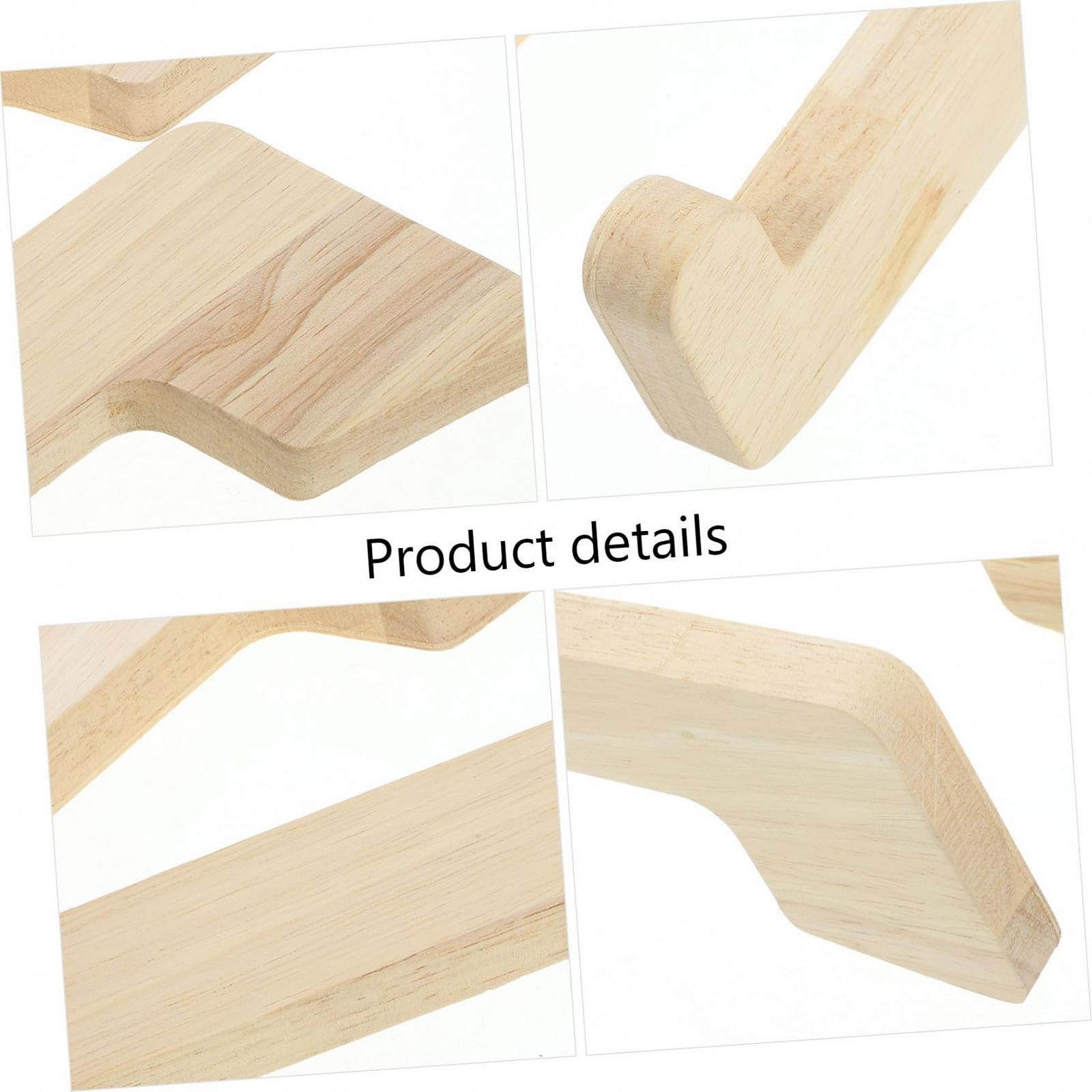 Подставка для ноутбука деревянная Artibetter Регулируемая по высоте (2 шт.), фото №6