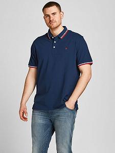 Поло JJEPAULOS POLO SS NOOS PS 12143859- Blazer Jack&Jones Темно-синій 2XL - Фото 1