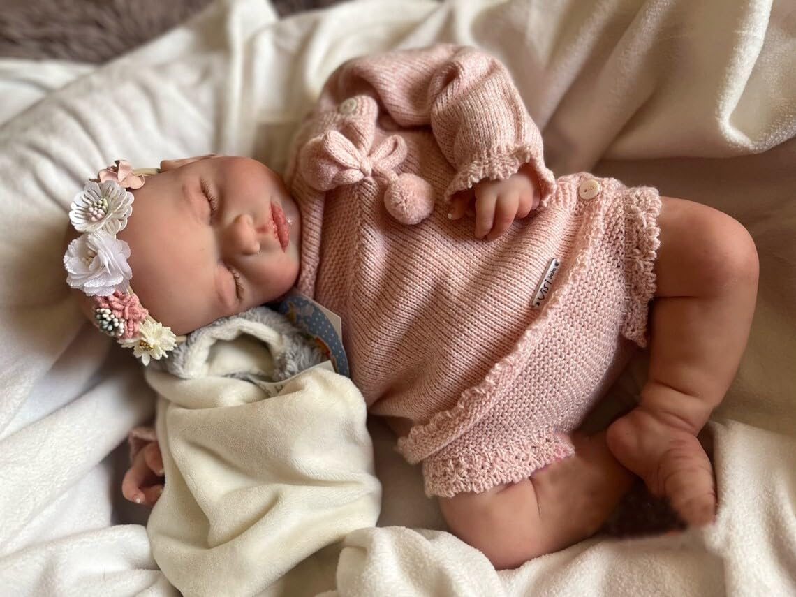 Кукла Zero pam Reborn Baby Full Silicone Реалистичные Reborn Водонепроницаемая 50 см Девочка от 3 лет для детей, фото №3