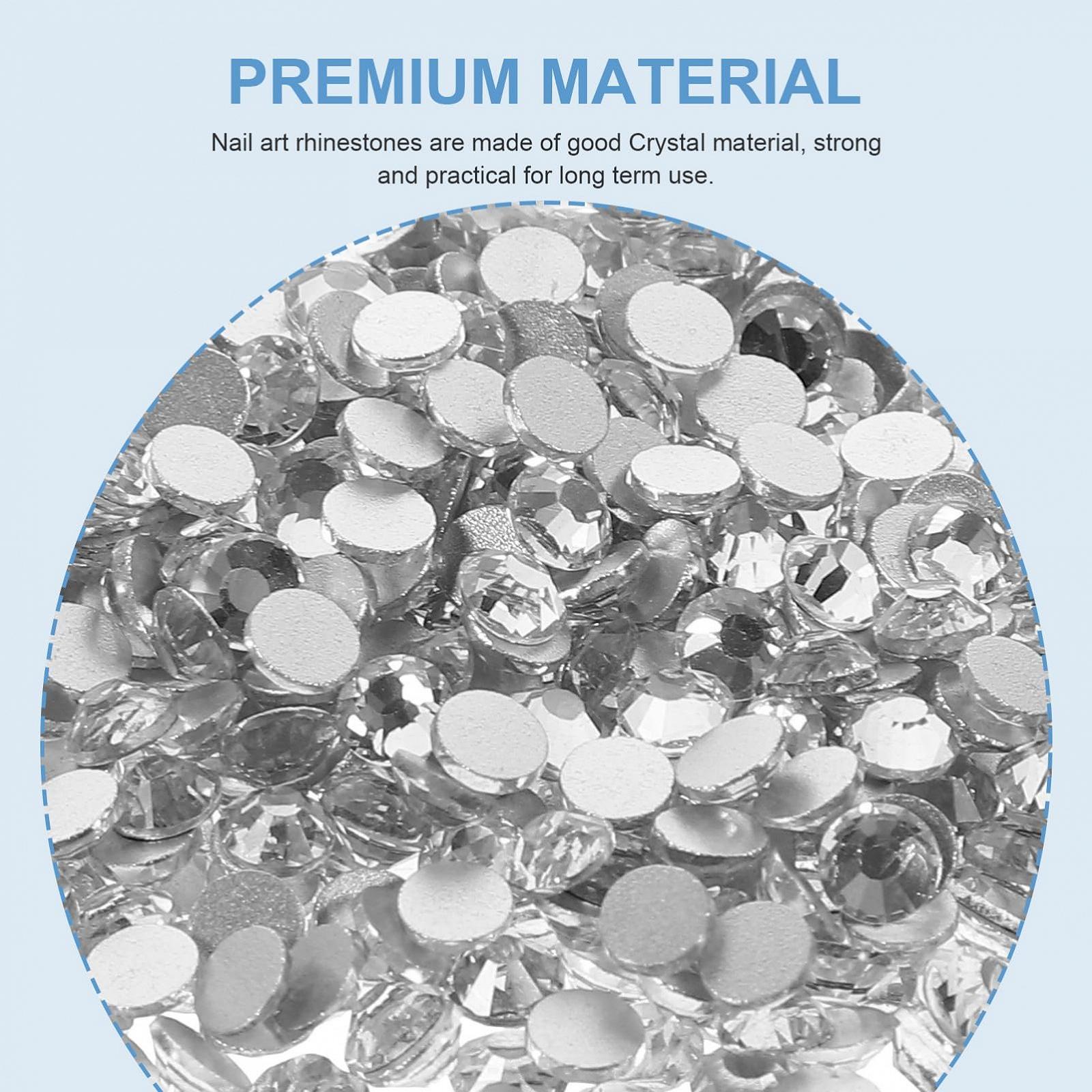 Стрази 1440 шт. для нігтів, DIY, прикраси для манікюру, макіяжу, фото №7