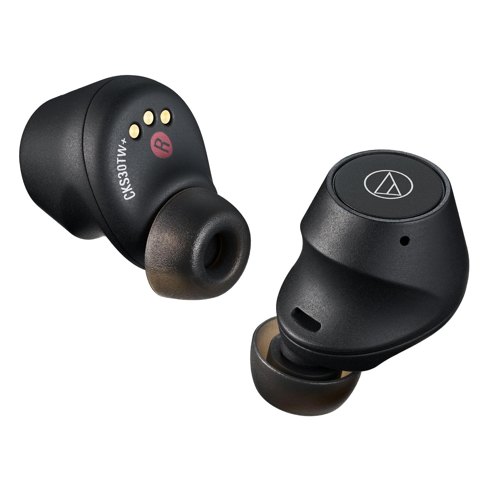 Навушники Audio-Technica ATH-CKS30TW+ Wireless Чорні, фото №3 Навушники Audio-Technica ATH-CKS30TW+ Wireless Чорні, фото №3