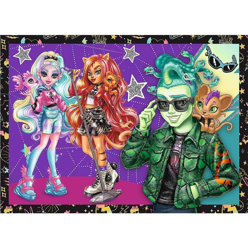 Пазл Trefl Monster High Exciting Day Monster High 4-в-1 35-70 елементів, фото №5