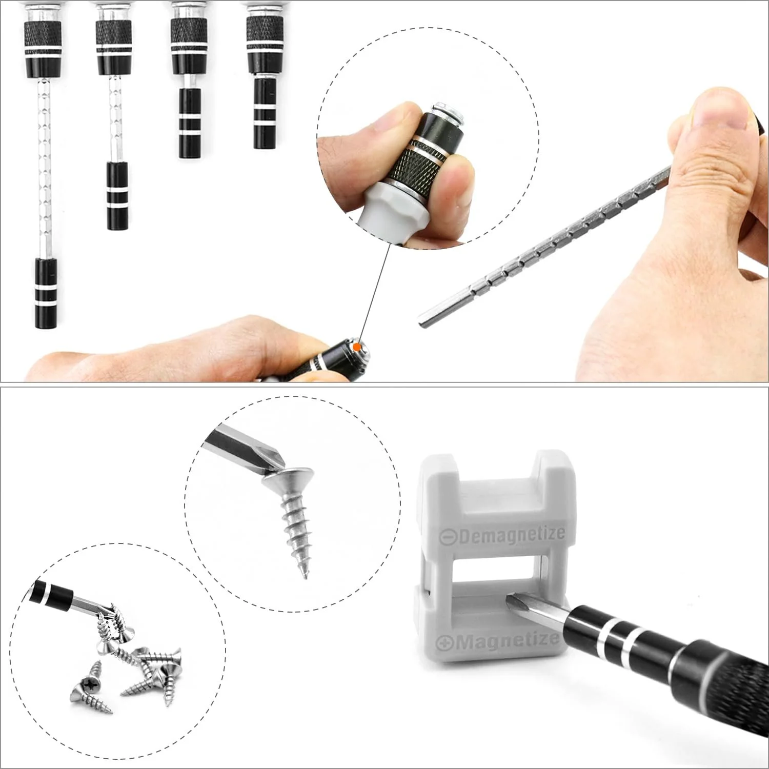 Комплект Викруток QWORK 115 in 1 Precision, фото №4