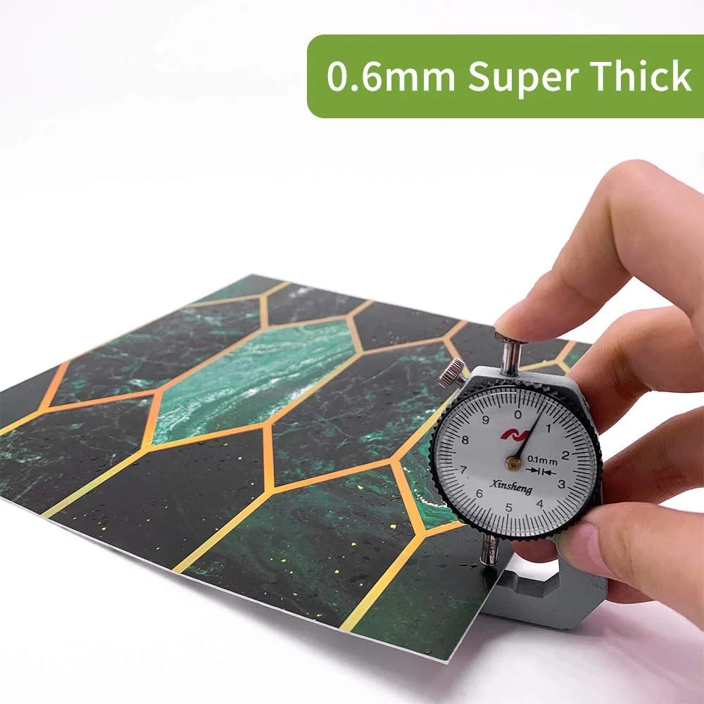 Наклейки для плитки 15 x 15 см 10 шт. Зелений Золотий, фото №6 Наклейки для плитки 15 x 15 см 10 шт. Зелений Золотий, фото №6