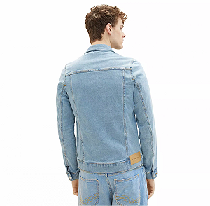 Куртка Tom Tailor 1035658-10118 джинсовая Голубой XXXL synthetic.ua - Фото 1