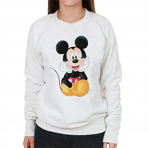 Женский свитшот Disney Mickey Mouse Cute Sketch - Фото 1