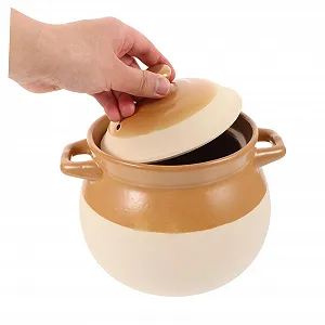 Кастрюля IMIKEYA Винтажная Керамическая synthetic.ua - Фото 1