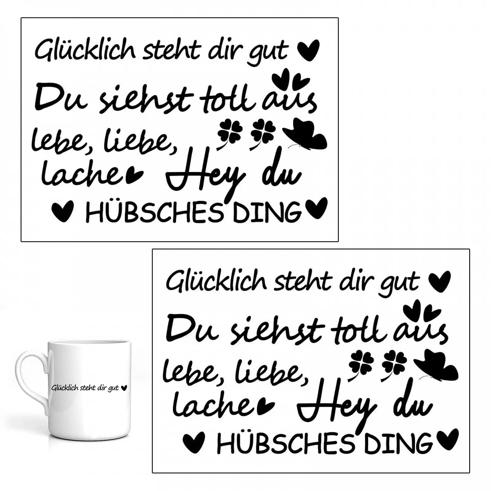 Наклейки дзеркальні 2 аркуші Мотиваційні Перевідні DIY, фото №1 Наклейки дзеркальні 2 аркуші Мотиваційні Перевідні DIY, фото №1