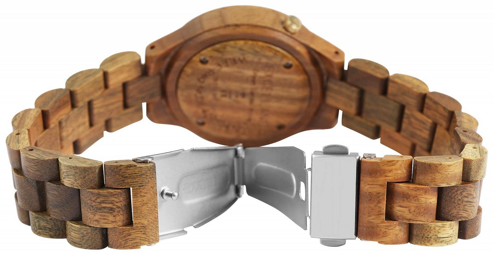 Женские часы Деревянные Excellanc 1800236 Аналоговый Кварцевый, фото №3