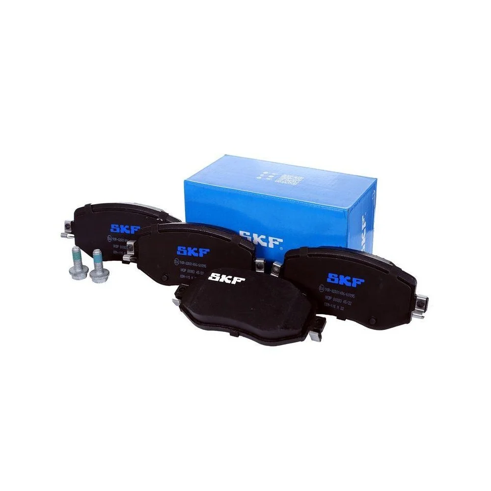 Комплект тормозных колодок, дисковый тормоз SKF VKBP 80083 для RENAULT передняя ось, фото №1