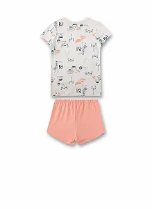 Короткая пижама Sanetta для девочек synthetic.ua - Фото 1