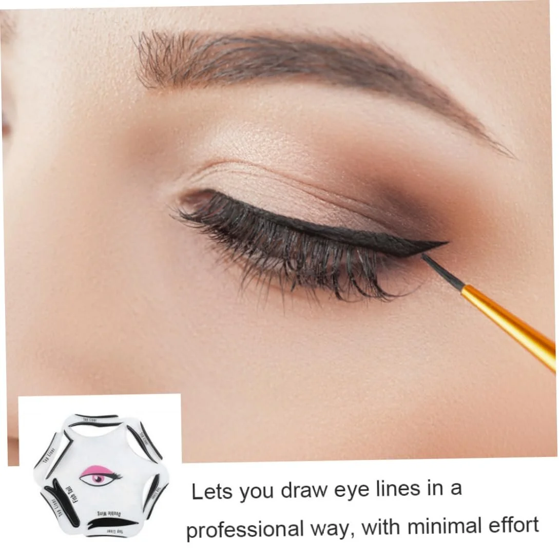 Трафарет для підводки очей 6 в 1, фото №6