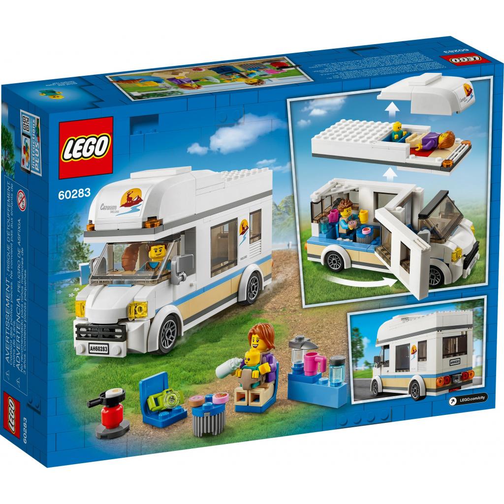 Конструктор LEGO City Great Vehicles Канікули в будинку на колесах 190 детале 60283, фото №8