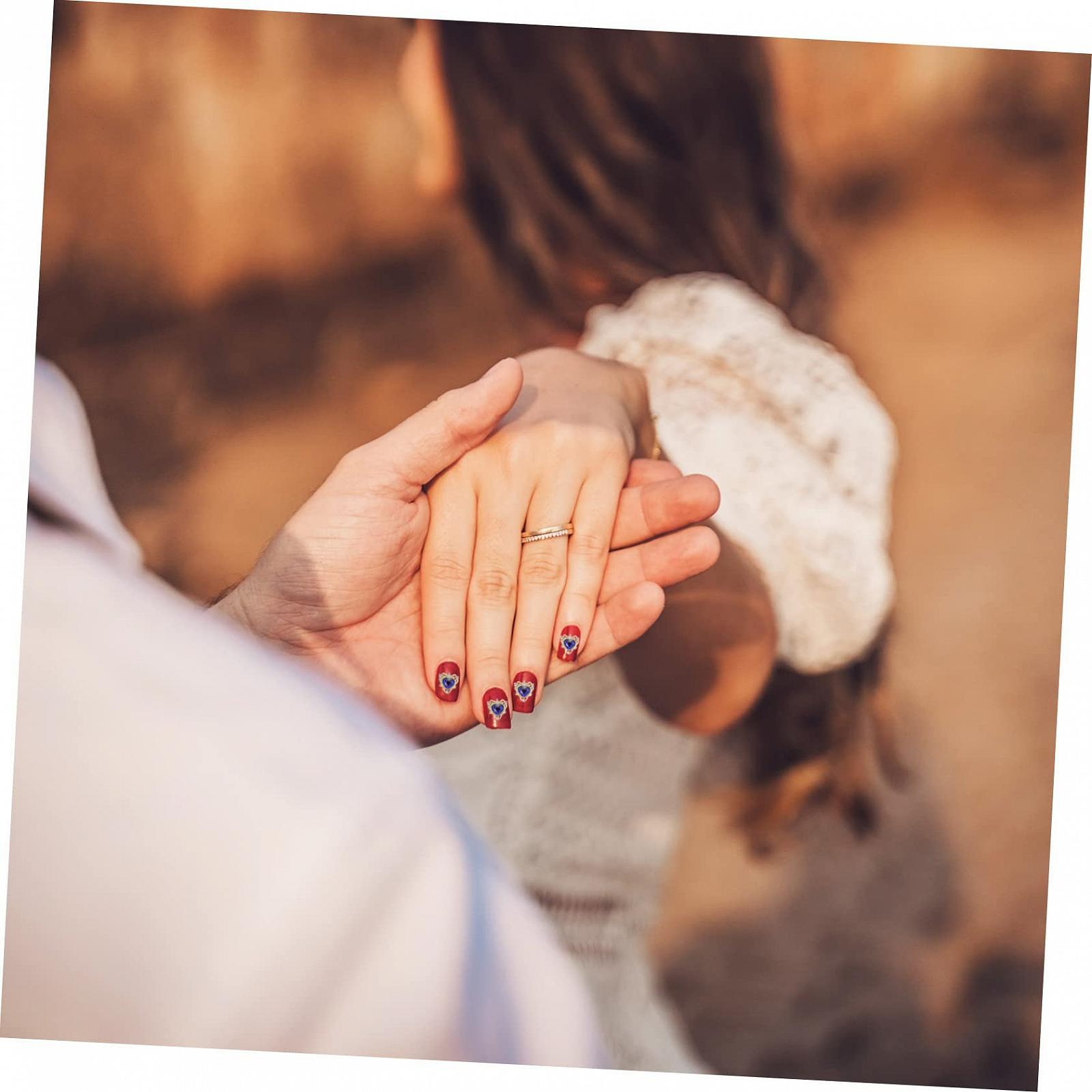 Прикраса для нігтів WOONEKY Діамант зі сплаву 54шт., фото №8