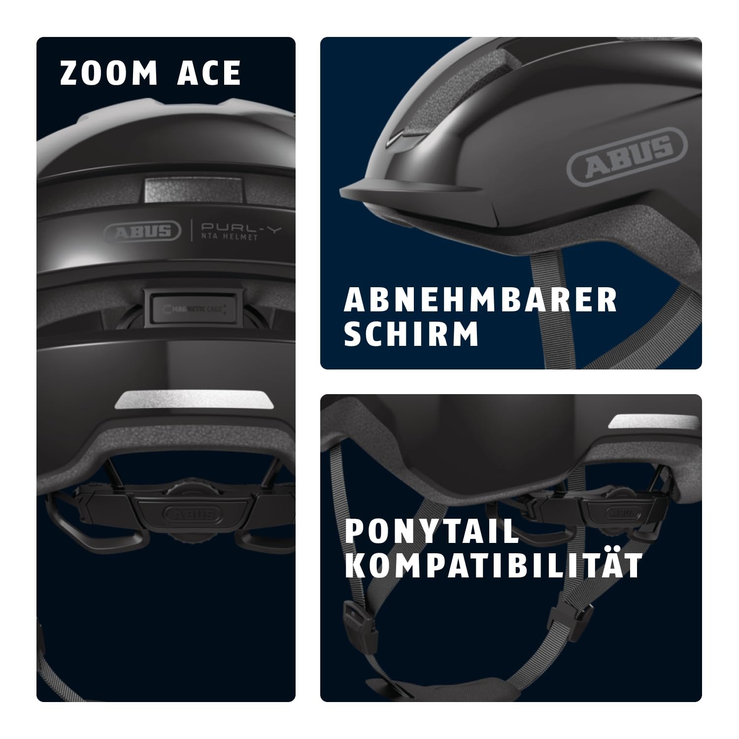 Шолом ABUS Purl-Y для велосипеда, підходить для E-Bike та S-Pedelec, стильний захисний шолом NTA для дорослих та підлітків, фото №3