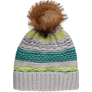 Шапка O'Neill BG Girls' O'Neill Серая в полоску с логотипом - Фото 1