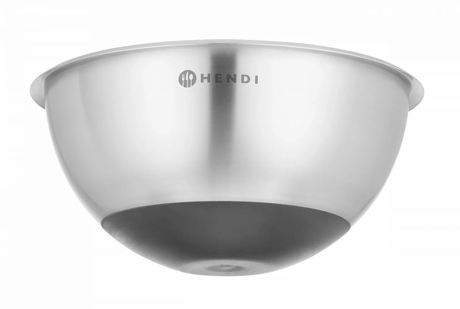 Миска для смешивания HENDI 3 л 265 x 125 мм нержавеющая сталь с нескользящим основанием, фото №2 Миска для смешивания HENDI 3 л 265 x 125 мм нержавеющая сталь с нескользящим основанием, фото №2