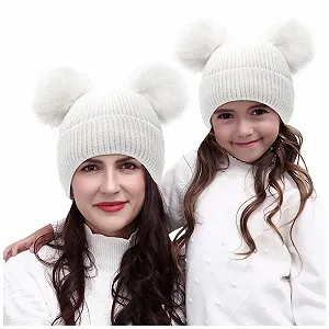 Бейсболка зимняя Générique с ушками теплая мягкая детская - Фото 1