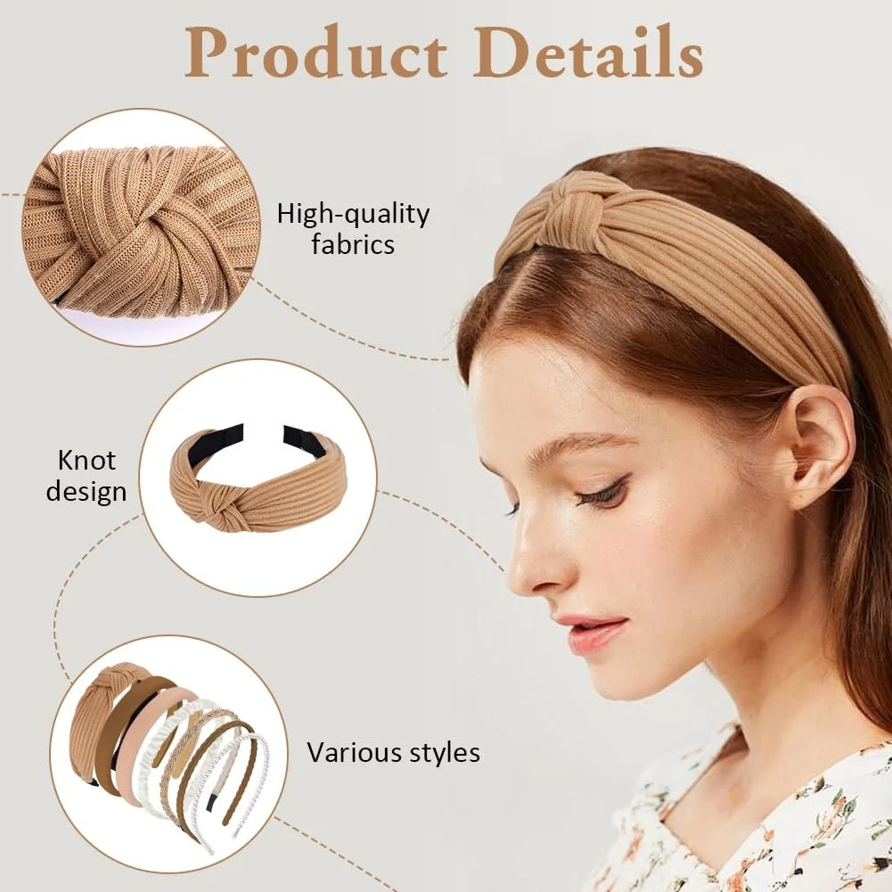 Вінтажний обруч для волосся LOPHE для жінок, фото №3