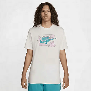 Футболка Nike NSW TEE HBR SSNL CLUB S - Фото 1