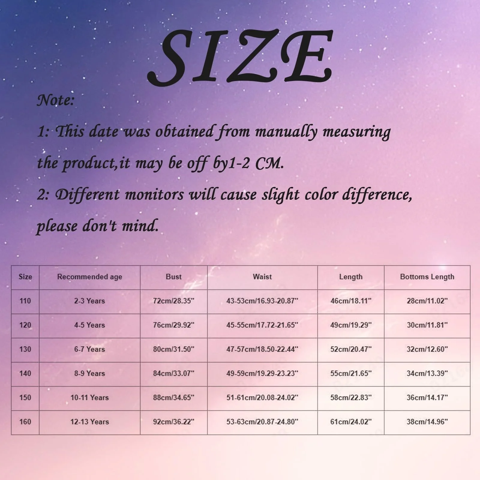 Комплект одежды для сна Poo4kark Bling Galaxy Детский, фото №4 Комплект одежды для сна Poo4kark Bling Galaxy Детский, фото №4