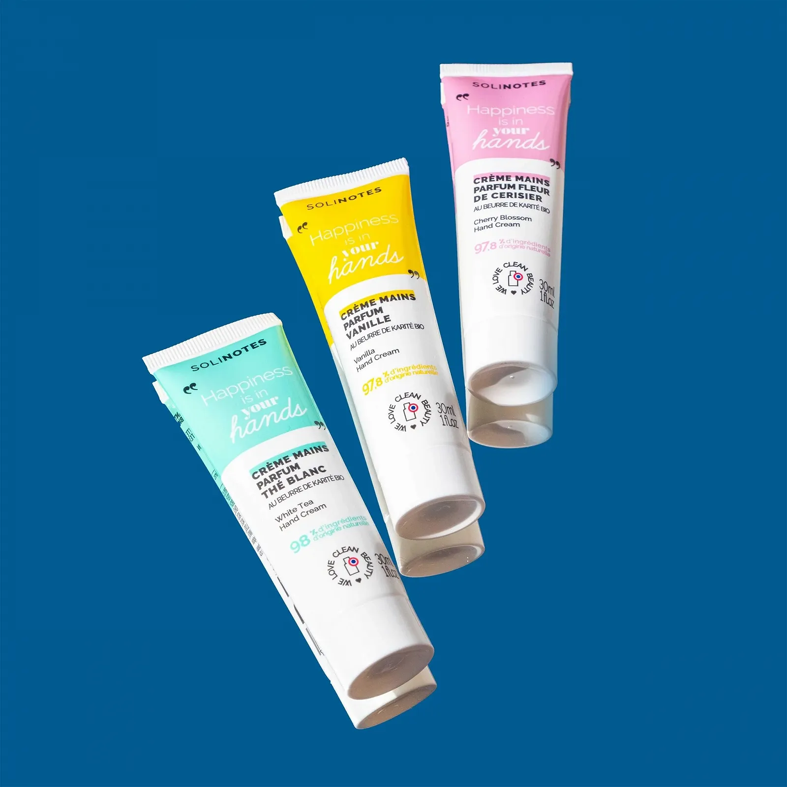 Крем для рук Solinotes Cherry Blossom Інтенсивне відновлення та живлення 30 мл, фото №9