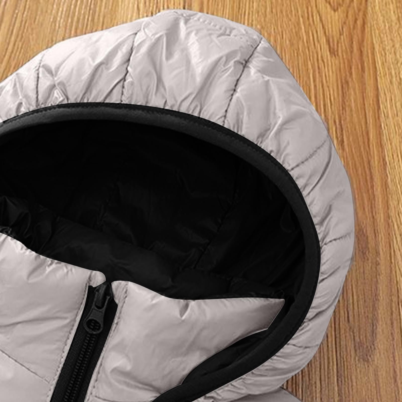 Детская однотонная куртка с капюшоном на молнии, тонкая пуховая куртка с карманами, хлопковая куртка для детей среднего и старшего возраста, повседневная куртка, теплое пальто, хлопковая куртка с длинными рукавами (7-14 лет), фото №6 Детская однотонная куртка с капюшоном на молнии, тонкая пуховая куртка с карманами, хлопковая куртка для детей среднего и старшего возраста, повседневная куртка, теплое пальто, хлопковая куртка с длинными рукавами (7-14 лет), фото №6