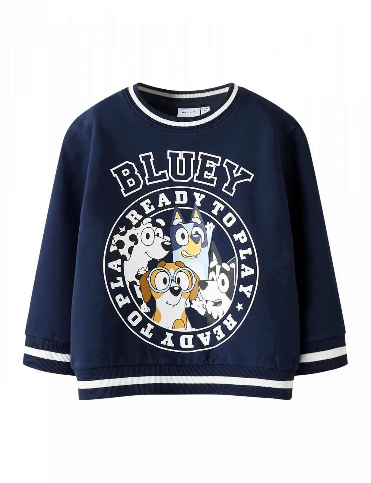 Толстовка NAME IT Nmmnimbu Bluey Nreg Sweat Bru Sky, фото №1
