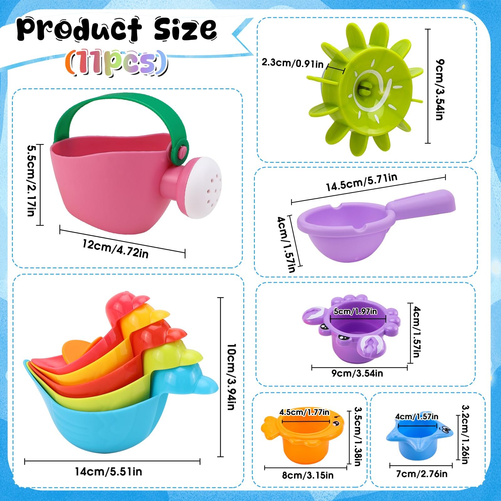 Набор игрушек для ванной., фото №2