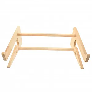 Подставка для ноутбука деревянная портативная Gadpiparty 14.8-17.6 дюймов - Фото 1